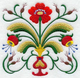 Swedish Folk Art Square