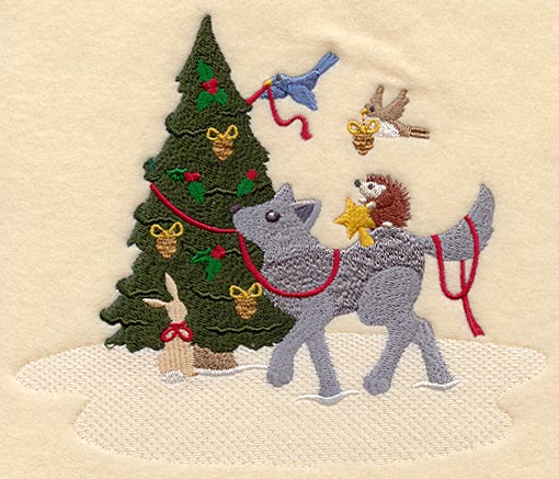 Woodland Christmas Tree