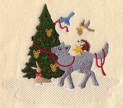 Woodland Christmas Tree