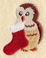 Owl with Stocking