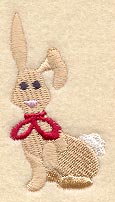 Rabbit with Bow