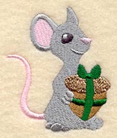 Mouse with Acorn