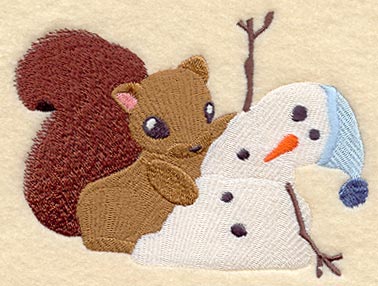 Sammy Squirrel Making Mischief