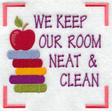 We Keep Our Room Neat and Clean