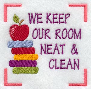 We Keep Our Room Neat and Clean