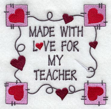 Made With Love For My Teacher