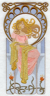 Art Nouveau Lady Aria