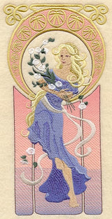 Art Nouveau Lady Ana