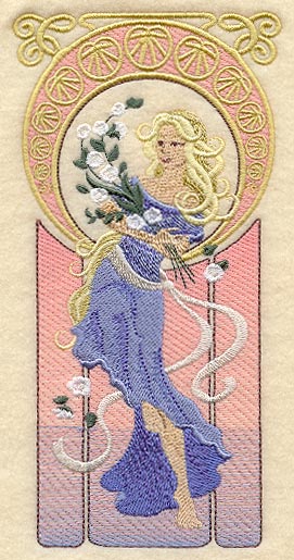 Art Nouveau Lady Ana