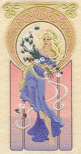 Art Nouveau Lady Ana