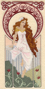 Art Nouveau Lady Lida