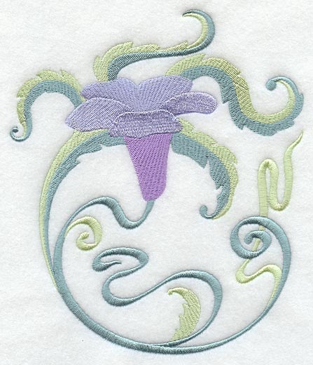 Art Nouveau Morning Glory