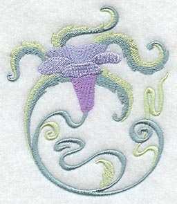 Art Nouveau Morning Glory