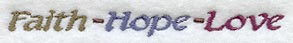 Faith Hope Love