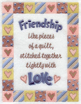Friendship Is Like A Quilt