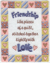 Friendship Is Like A Quilt