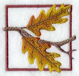 Autumn Leaf Square