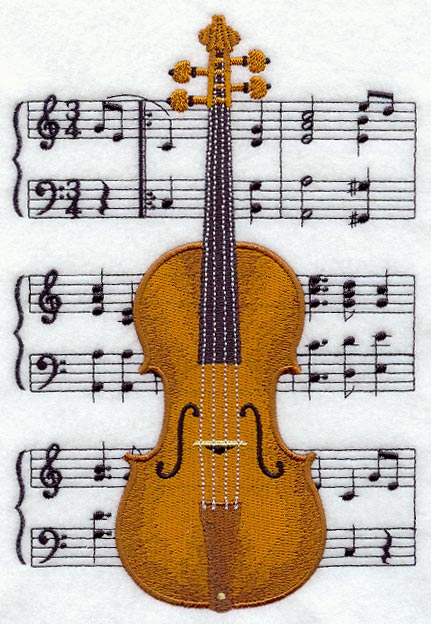 Violin and Sheet Music