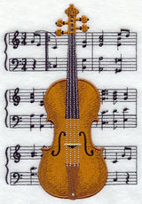 Violin and Sheet Music
