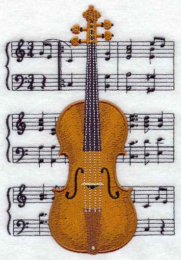 Violin and Sheet Music