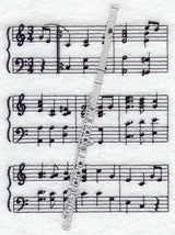 Flute and Sheet Music