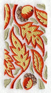 Autumn Leaves and Acorns