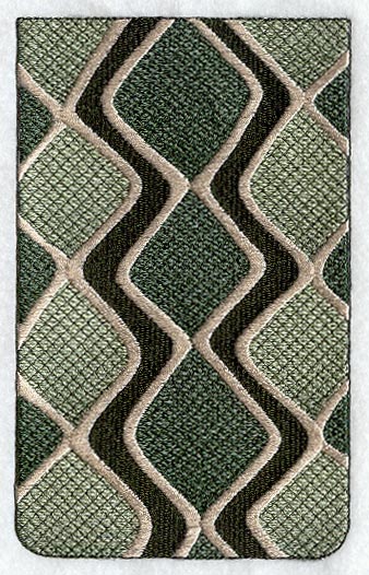 Snakeskin Rectangle