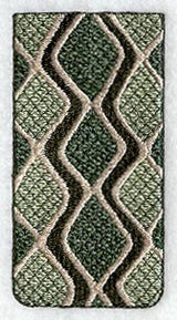 Snakeskin Rectangle
