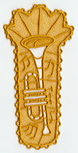 Trumpet Bookmark (Lace)