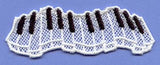 Piano Bookmark (Lace)