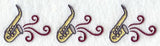 Saxophone Border