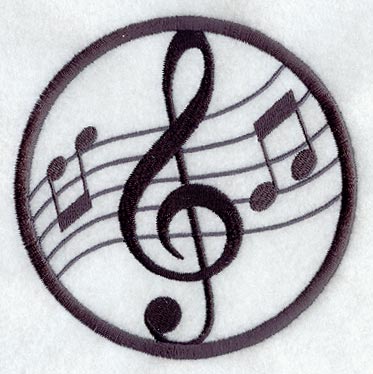 Treble Clef Circle
