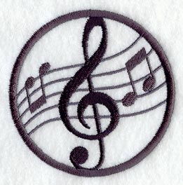 Treble Clef Circle