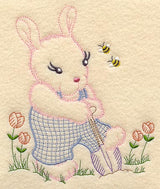Bunny and Bees (Vintage)