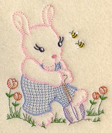 Bunny and Bees (Vintage)