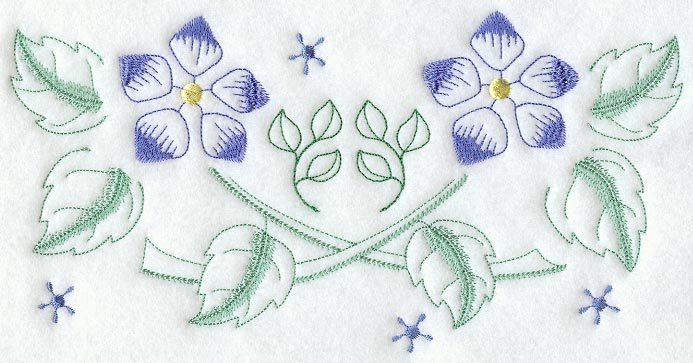 Flower Rectangle (Vintage)