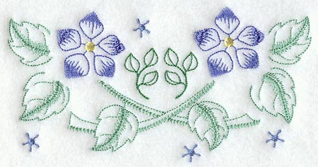 Flower Rectangle (Vintage)