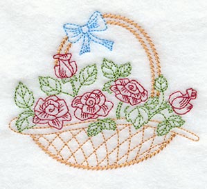 Rose Basket (Vintage)