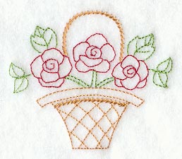 Rose Basket (Vintage)