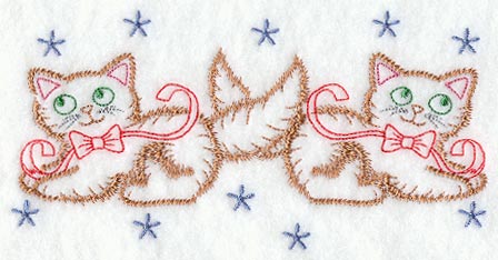 Kitten Rectangle (Vintage)