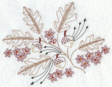Autumn Leaves and Acorns (Vintage)