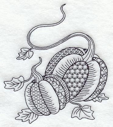 Pumpkins (Blackwork)