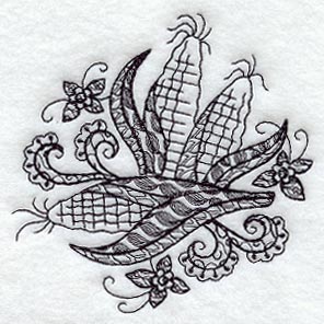 Corn (Blackwork)