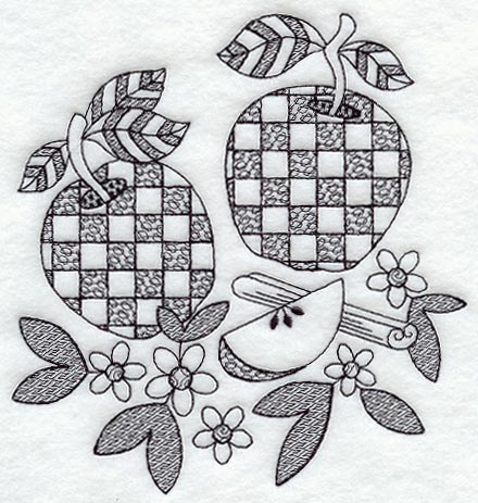 Apples (Blackwork)