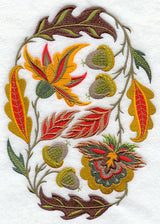 Jacobean Autumn Oval