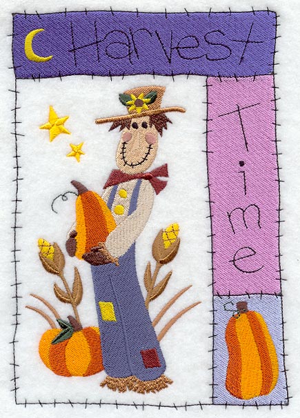 Rustic Harvest Time Scarecrow Medley