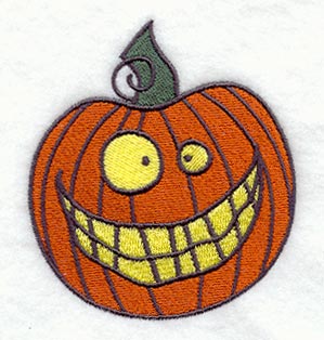 Grinning Jack-o-Lantern 1