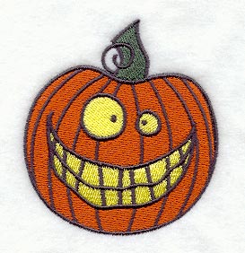 Grinning Jack-o-Lantern 1