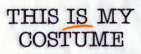 This Is My Costume