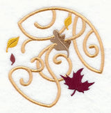 Twirling Leaf Circle
